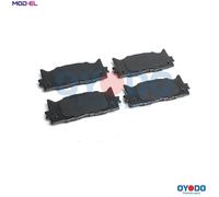 BRAKE PAD SET DISC BRAKE 10H2069-OYO FOR LEXUS TOYOTA 2AR-FXE 2.5L 4cyl ES 3.5L