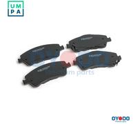 BRAKE PAD SET DISC BRAKE 10H2076-OYO FOR TOYOTA 3ZR-FE/FAE 2.0L 2ZR-FAE 1.8L