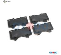 BRAKE PAD SET DISC BRAKE 10H2079-OYO FOR LEXUS TOYOTA SEQUOIA LAND/CRUISER/200