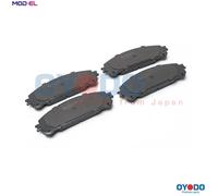 BRAKE PAD SET DISC BRAKE 10H2103-OYO FOR LEXUS TOYOTA RAV/4/IV 3ZR-FAE 2.0L 4cyl