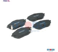BRAKE PAD SET DISC BRAKE 10H2105-OYO FOR TOYOTA M20A-FXS/3ZR-FAE 2.0L 4cyl C-HR