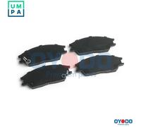 BRAKE PAD SET DISC BRAKE 10H4010-OYO FOR HYUNDAI ACCENT/II MATRIX LANTRA/III
