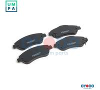BRAKE PAD SET DISC BRAKE 10H4037-OYO FOR HONDA CR-V/IV/III K24Z1 2.4L 4cyl