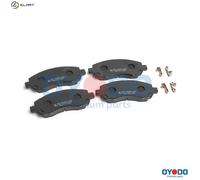 BRAKE PAD SET DISC BRAKE 10H7010-OYO FOR SUBARU LEGACY/II/III IMPREZA 2.2L 4cyl