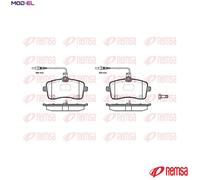 REMSA 1102.04 Brake pad set