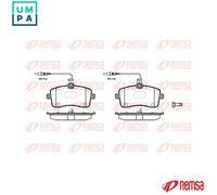 REMSA 1102.04 Brake pad set