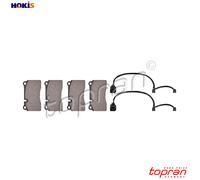 BRAKE PAD SET DISC BRAKE 111 582 FOR VW BPE/BAC/BPD/BLK 2.5L 5cyl TOUAREG 3.0L