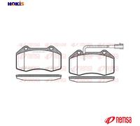 BRAKE PAD SET DISC BRAKE 1113.12 FOR ALFA ROMEO ABARTH GRANDE/PUNTO 500/595 1.4L