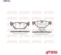 BRAKE PAD SET DISC BRAKE 1145.00 FOR BMW N46B20CC/B20E/B20CD/B20B 2.0L 4cyl 1.6L