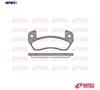 REMSA 1152.00 Brake pad set