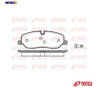 Brake pads Front Axle 1158.00 REMSA for LAND ROVER DISCOVERY IV DISCOVERY III