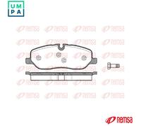 Brake pads Front Axle 1158.00 REMSA for LAND ROVER DISCOVERY IV DISCOVERY III