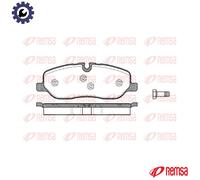Brake pads Front Axle 1158.00 REMSA for LAND ROVER DISCOVERY IV DISCOVERY III