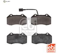 BRAKE PAD SET DISC BRAKE 116011 FOR ALFA ROMEO ABARTH 198A4.000/A1.000 1.4L 4cyl