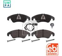 febi bilstein 116021 Brake Pad Set with bolts, 1 unit