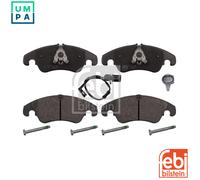 Febi Front Brake Pad Set fits Audi A5 2007-2017 1.8 2.0 2.7 3.0 3.2