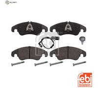 BRAKE PAD SET DISC BRAKE 116021 FOR AUDI CMGB/CGLC 2.0L 4cyl A6