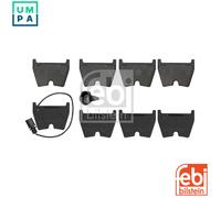 FEBI BILSTEIN Brake Pads 116024 Front Axle for Audi A5, A5 Convertible