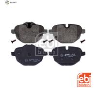 Brake pads Rear Axle 116029 FEBI BILSTEIN for BMW 5 X3 5 Touring Z4 Roadster X4