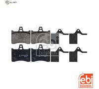 Brake pads Rear Axle 116035 FEBI BILSTEIN for CITROËN XANTIA Estate XANTIA