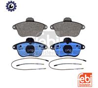 BRAKE PAD SET DISC BRAKE 116038 FOR RENAULT CITROEN F7R 710 2.0L 4cylPJZ 2.1L XM
