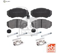 Ferdinand Bilstein Brake Pads Set - fits CITROEN RELAY 1.9D Front 94-02 - 425242/425243/425458