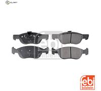 FEBI BILSTEIN Brake Pad Set 116050 - Front Axle Disc Brake for Fiat Punto 1999-2012