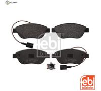 BRAKE PAD SET DISC BRAKE 116057 FOR FIAT 198 A3.000 1.6L 4cyl LINEA