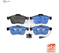Brake Pads Set fits FIAT DOBLO 263 2.0D Front 10 to 15 263A1.000 51928529 Febi