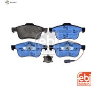 Brake Pads Set fits FIAT DOBLO 263 2.0D Front 10 to 15 263A1.000 51928529 Febi