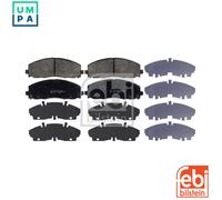 BRAKE PAD SET DISC BRAKE 116061 FOR DODGE JEEP FIAT LANCIA CHRYSLER