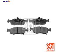 Brake Pads Set fits LANCIA YPSILON 312 1.2 Front 2011 on 169A4.000 77365927 Febi
