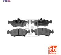 Brake Pads Set fits LANCIA YPSILON 312 1.2 Front 2011 on 169A4.000 77365927 Febi