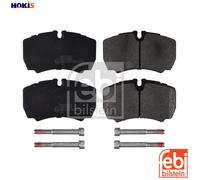 Brake Pads Set fits IVECO DAILY Mk4 3.0 Rear 07 to 11 F1CE0441A 002991667 Febi