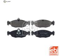 BRAKE PAD SET DISC BRAKE 116082 FOR JAGUAR XK/Convertible AJ8FT 4.2L 8cyl