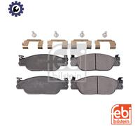 BRAKE PAD SET DISC BRAKE 116088 FOR JAGUAR AJD 2.7L JB 2.5L AJ-V6/FB 3.0L 6cyl