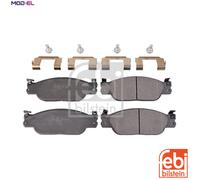 Febi Bilstein Disc Brake Pad Set 116088 - Fits Jaguar S-Type X200 Front