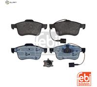 Febi Bilstein Disc Brake Pad Set 116104 - Front fits Vauxhall Combo D, Fiat Doblo, Chrysler Delta