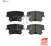 febi bilstein 116109 Brake Pad Set, 1 unit