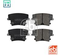 Brake pads Rear Axle 116109 FEBI BILSTEIN for CHRYSLER LANCIA