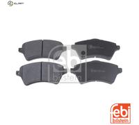 Brake Pads Set fits LAND ROVER FREELANDER L314 2.5 Front 00 to 06 25K4F LR021899