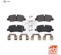 Brake Pads Set fits LAND ROVER DISCOVERY Mk4 3.0D Rear 09 to 18 LR010664 Febi