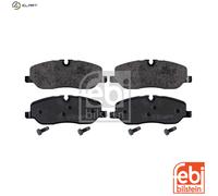 Brake Pads Set fits RANGE ROVER SPORT L320 3.6D Front 06 to 13 LR019618 Febi New