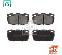 Febi Bilstein Brake Pad Set RTC5574 - Front for Land Rover Defender L316 3.5 (1990-1993)