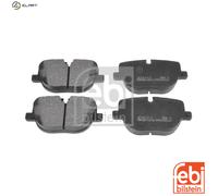 Brake Pads Set fits RANGE ROVER SPORT L320 5.0 Rear 09 to 13 LR015577 LR025739