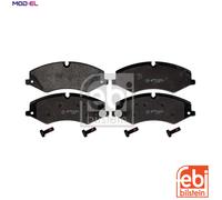 116124 FEBI BILSTEIN BRAKE PAD SET, DISC BRAKE FRONT AXLE FOR LAND ROVER