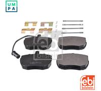 Febi Bilstein Disc Brake Pad Set 116127 Front - Fits Land Rover