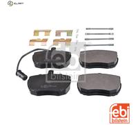 Febi Bilstein Disc Brake Pad Set 116127 Front - Fits Land Rover