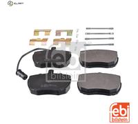 Febi Bilstein 116127 Disc Brake Brake Pad Set Fits Land Rover