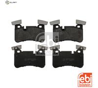 BRAKE PAD SET DISC BRAKE 116132 FOR MERCEDES-BENZ C-CLASS/T-Model CLS/Shooting